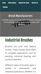 Mobile Screenshot of industrialbrushes.net