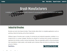 Tablet Screenshot of industrialbrushes.net